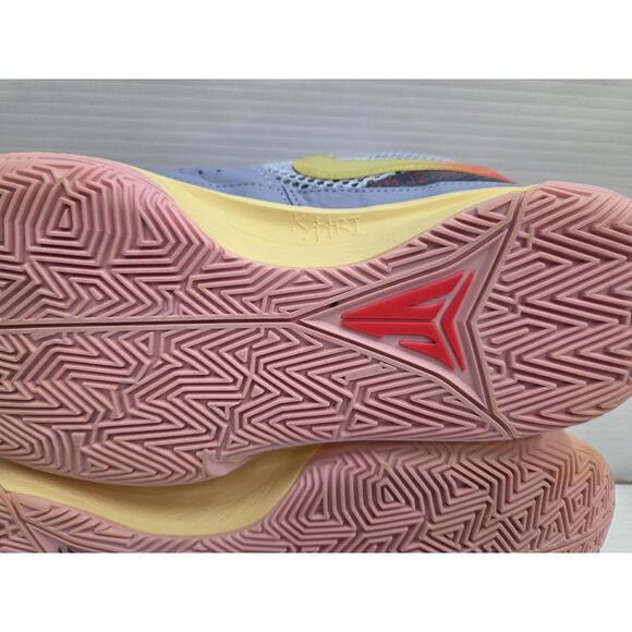 Nike Ja 1 Day One Shoes Mens Size 9 Blue Yellow Basketball Midnight Sneakers - Picture 9 of 12